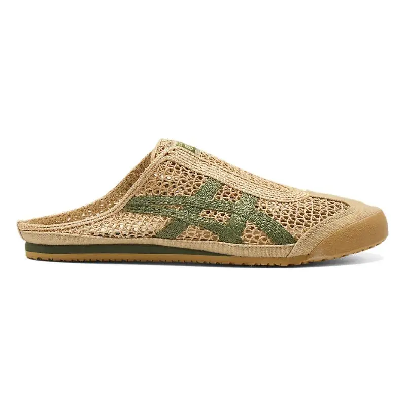 Onitsuka MEXICO 66 SABOT – BEIGE/GREEN  (36)