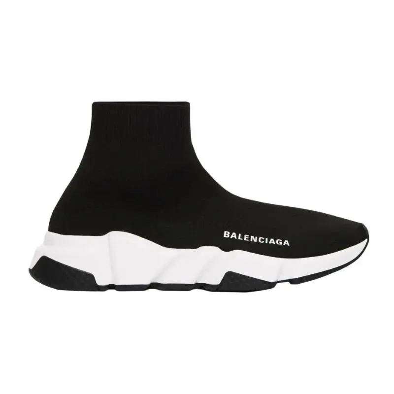Balenciaga Speed Trainer – Black White  (36)
