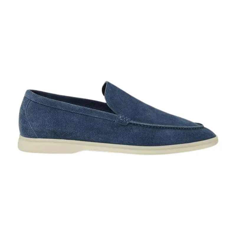 Loro Piana Summer Walk Loafer Black Figs (W1CQ)  (42)