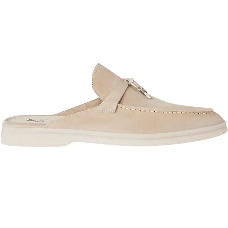 Loro piana Babouche Charms Walk Loafer 'Linen  (37)