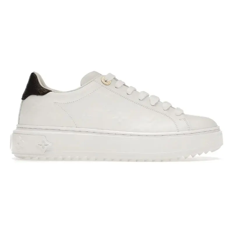 Louis Vuitton Time Out – Debossed Monogram Leather White  (42)