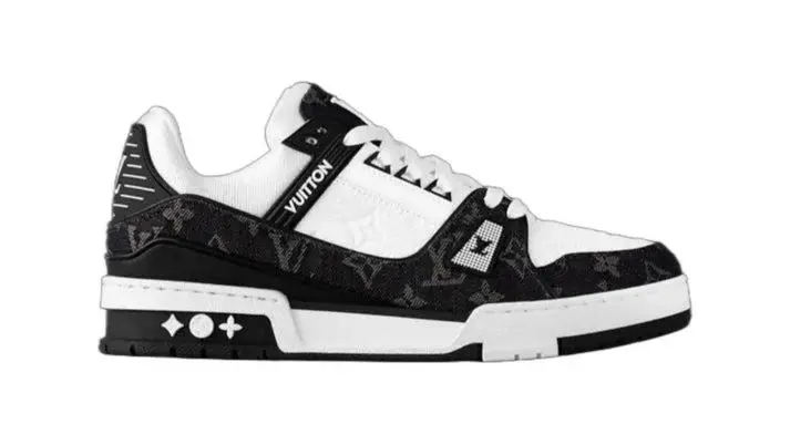 Louis Vuitton LV Trainer 'White Black White'  (42)
