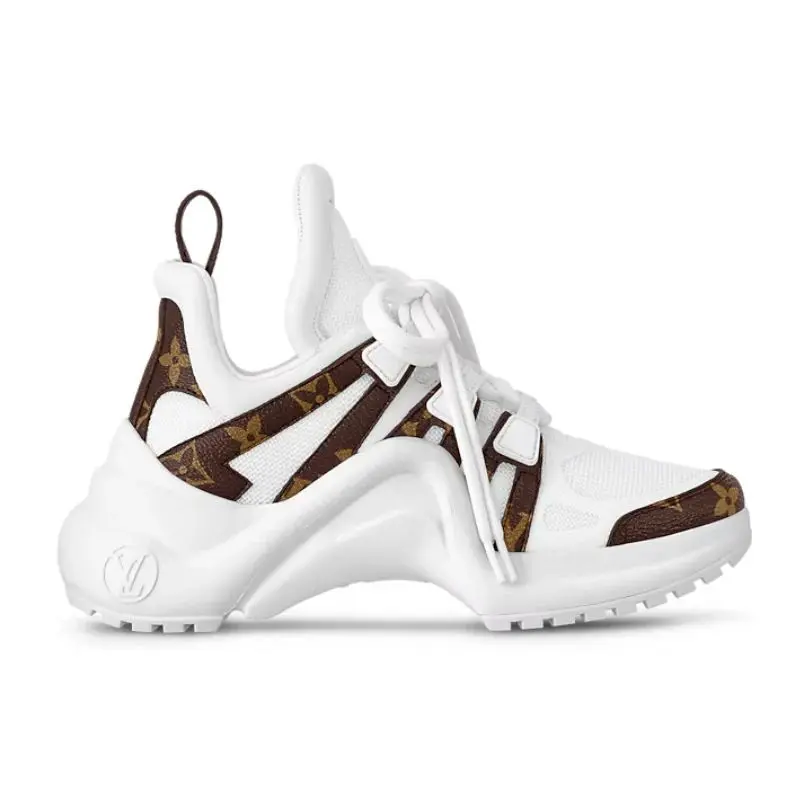 Louis Vuitton Archlight Trainer Monogram White  (37)