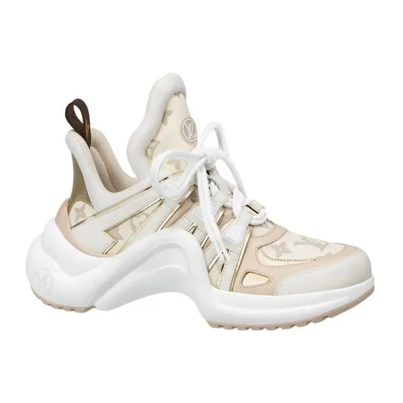 Louis Vuitton Archlight Sneakers ‘Beige Monogram Gold  (37)