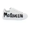 Alexander Mcqueen Oversized – Graffiti White Black 