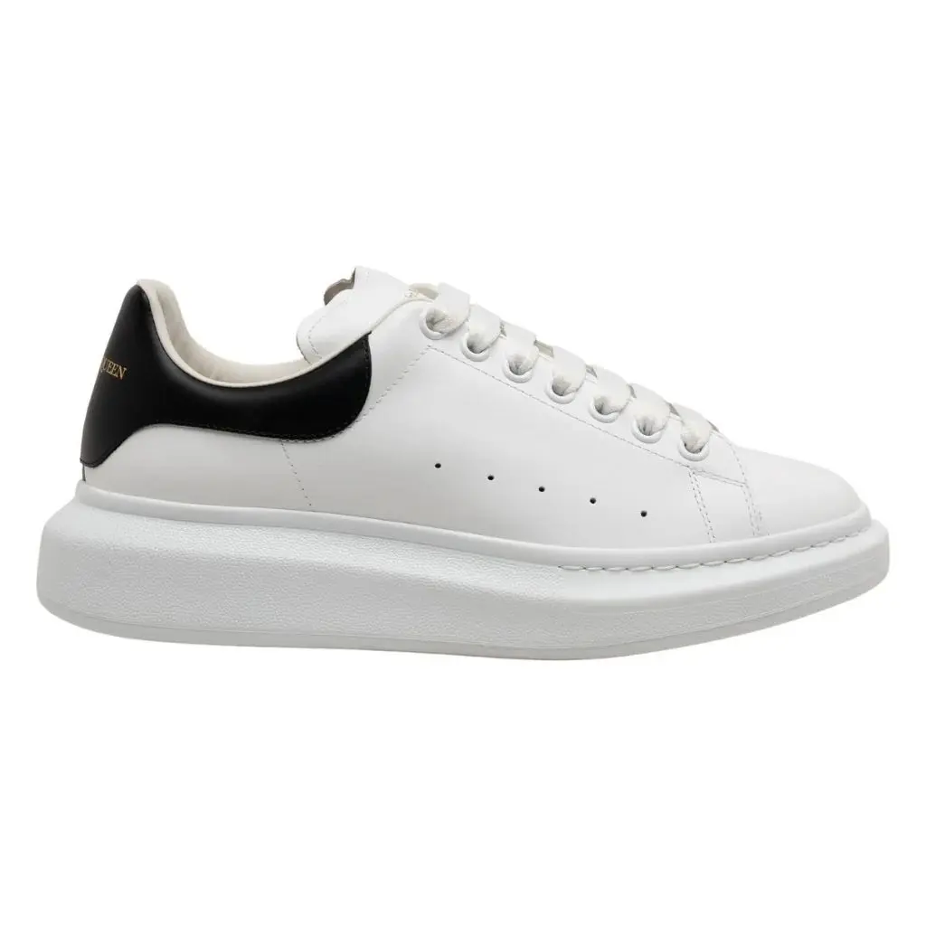 Alexander Mcqueen Oversized – White Black  (42)