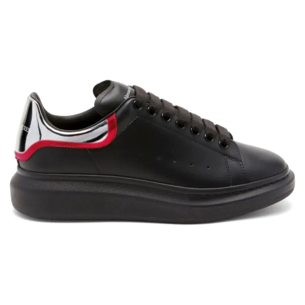Alexander Mcqueen Oversized – Black Silver Multi  (42)