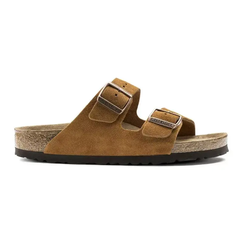 Birkenstock Arizona Soft Footbed – Suede Mink  (36)