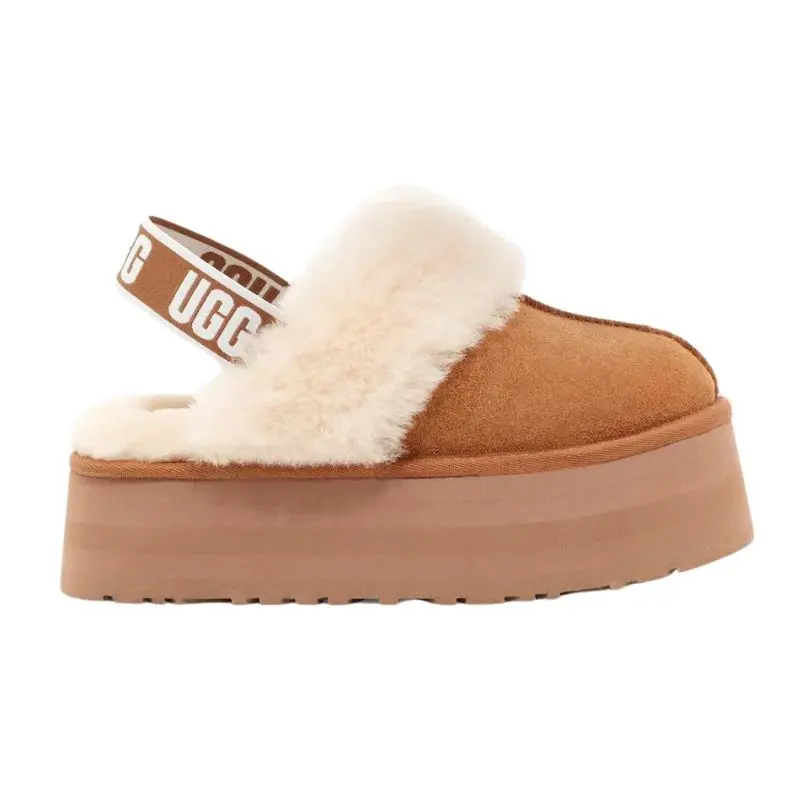 UGG Funkette Slipper – Chestnut (36)